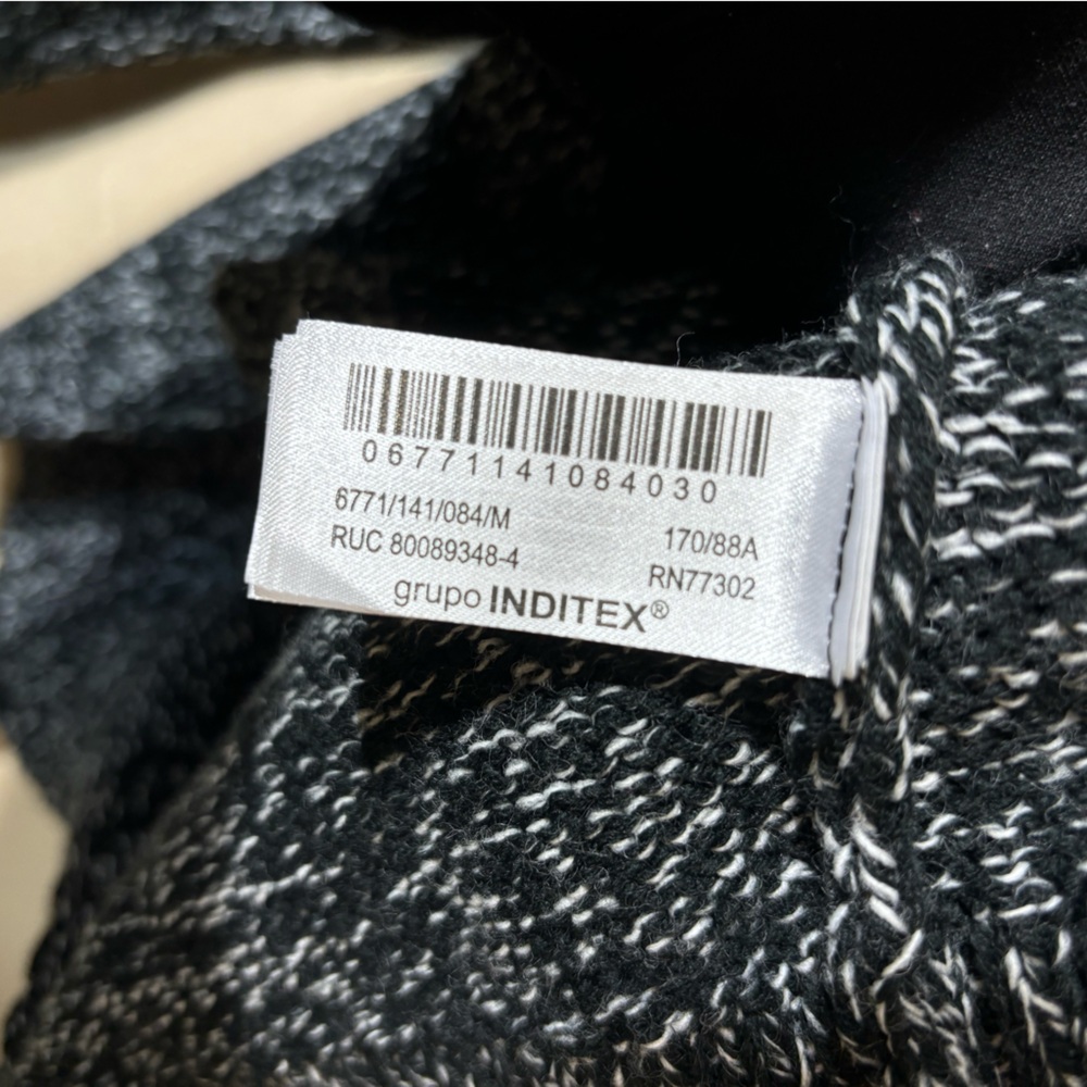 NWT Zara Asymmetrical Slit Hem Sweater - Picture 8 of 12